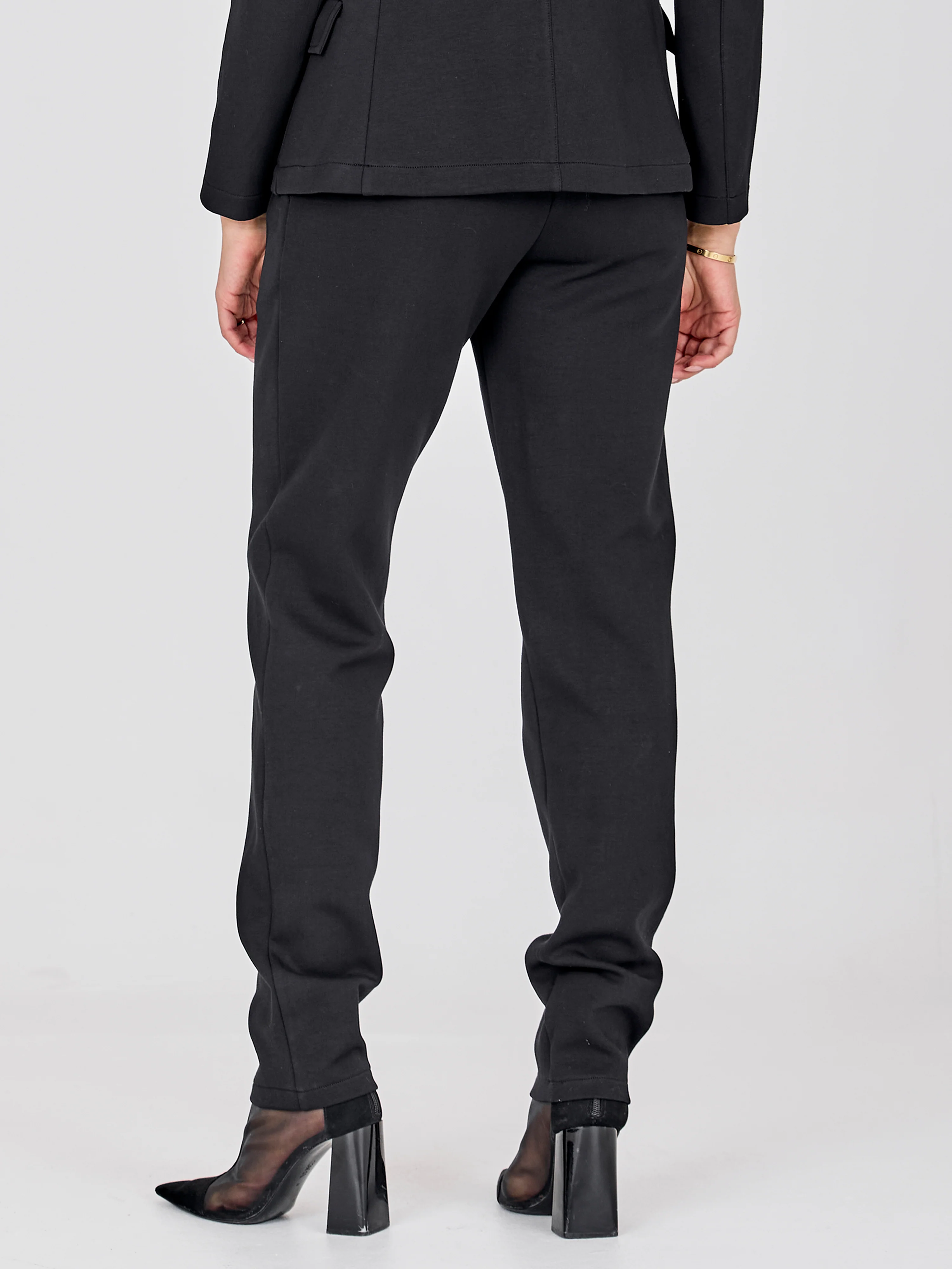 COMMY trousers solid - Black - Image 4