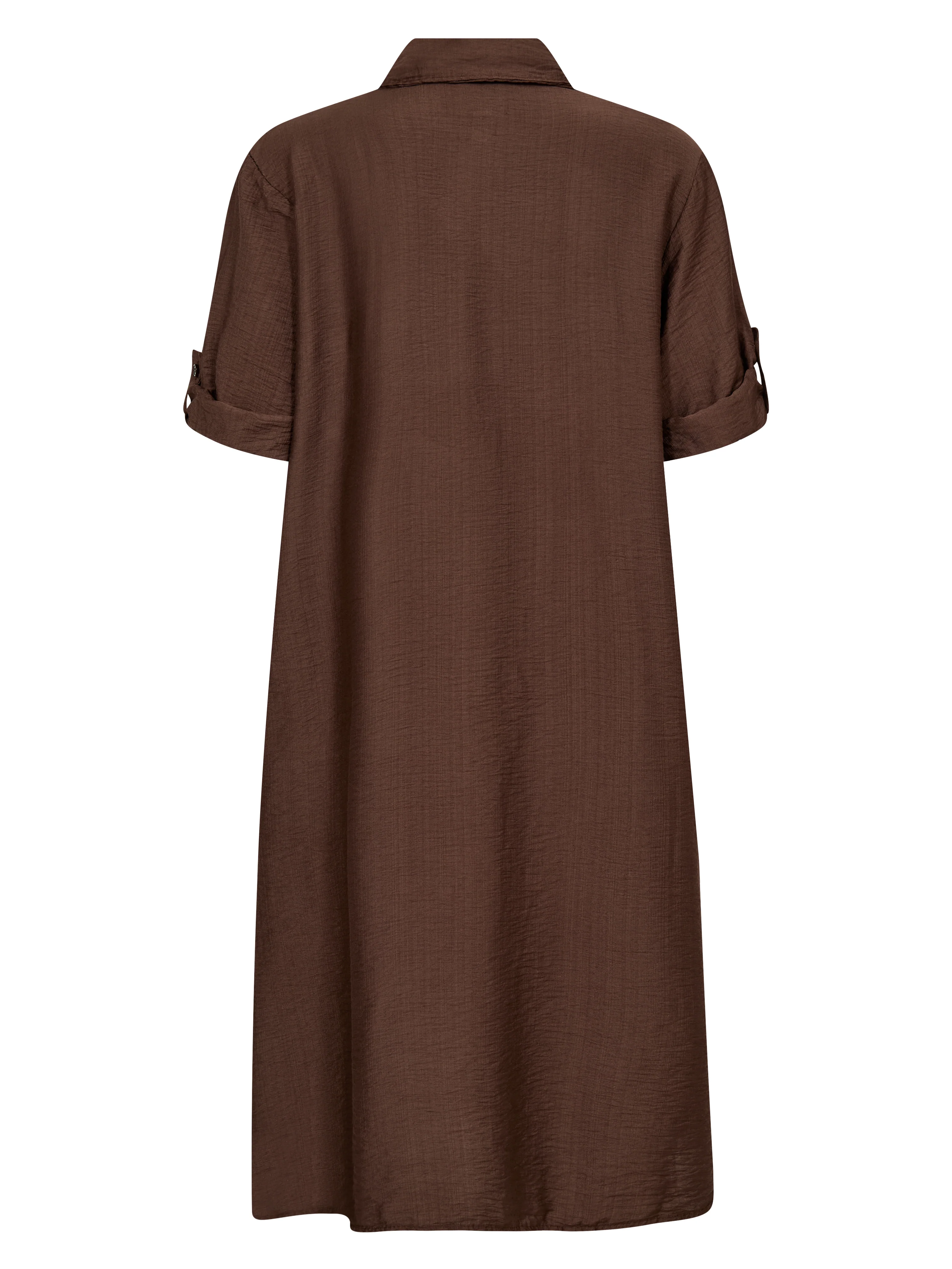 CAITLIN Tunic dress - Brown - Image 4