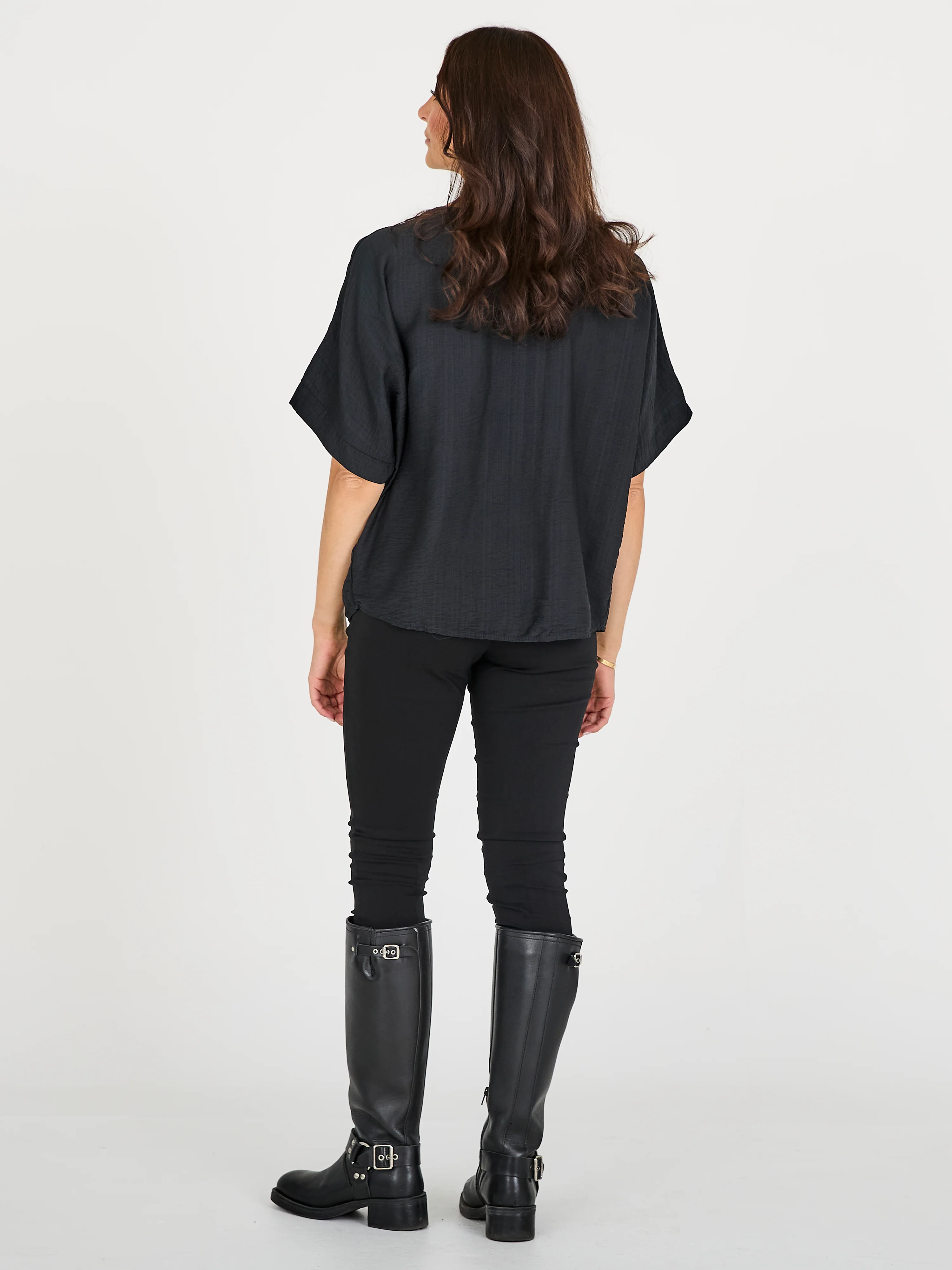 CINDA blouse - Black - Image 4
