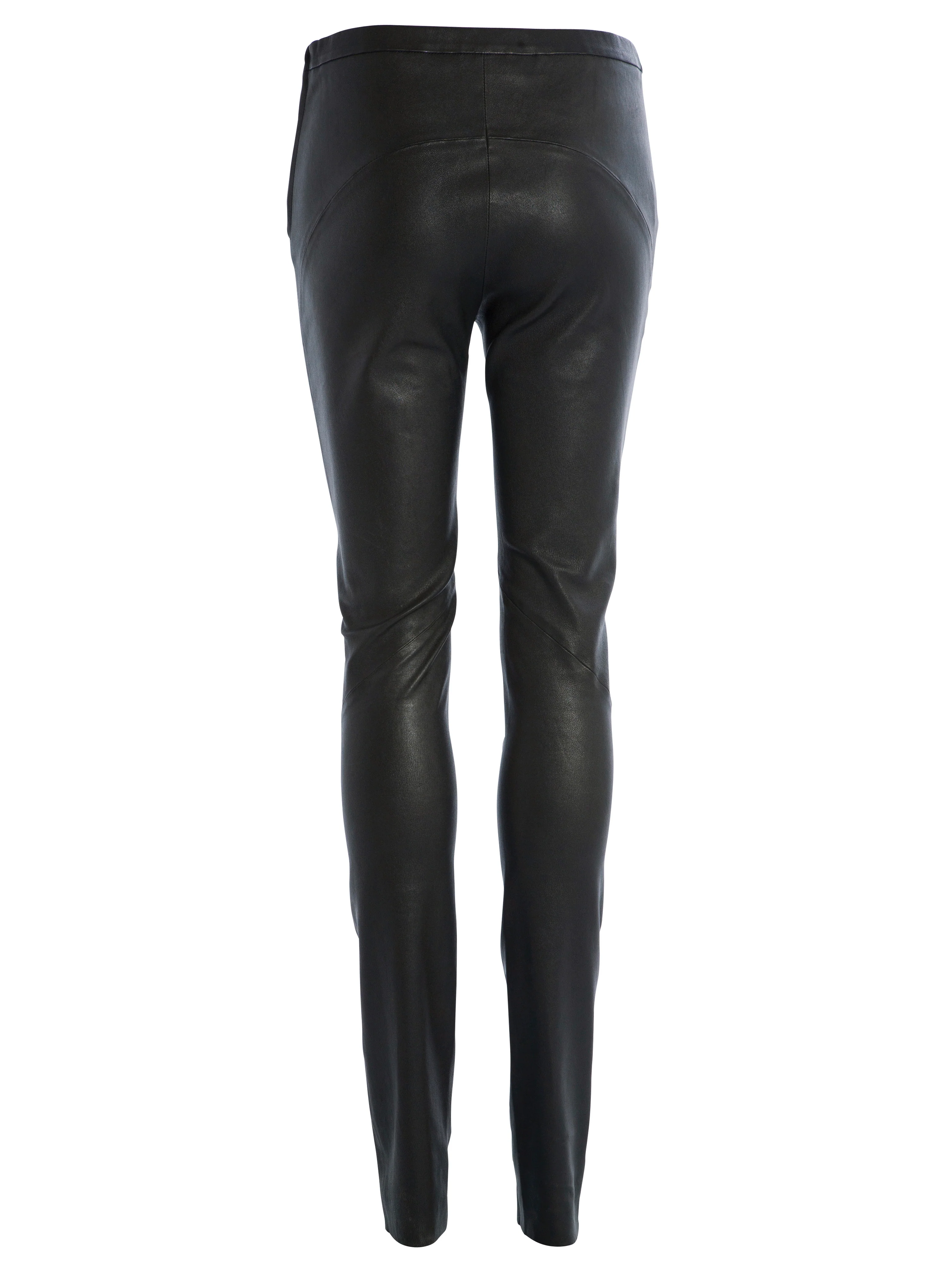 MILJA leather leggings - Black - Image 6