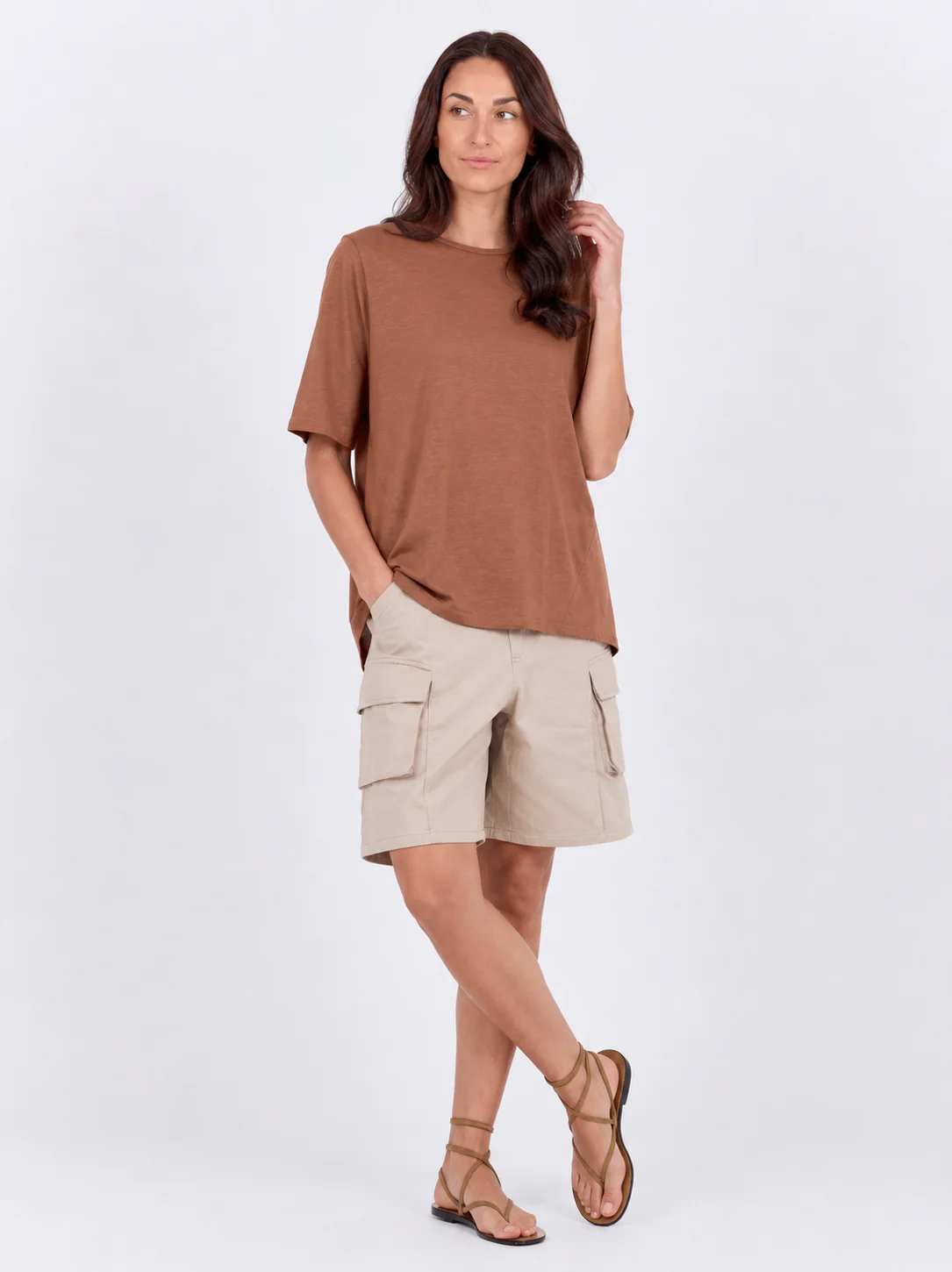 OAKLEE t-shirt - Marsala - Image 3