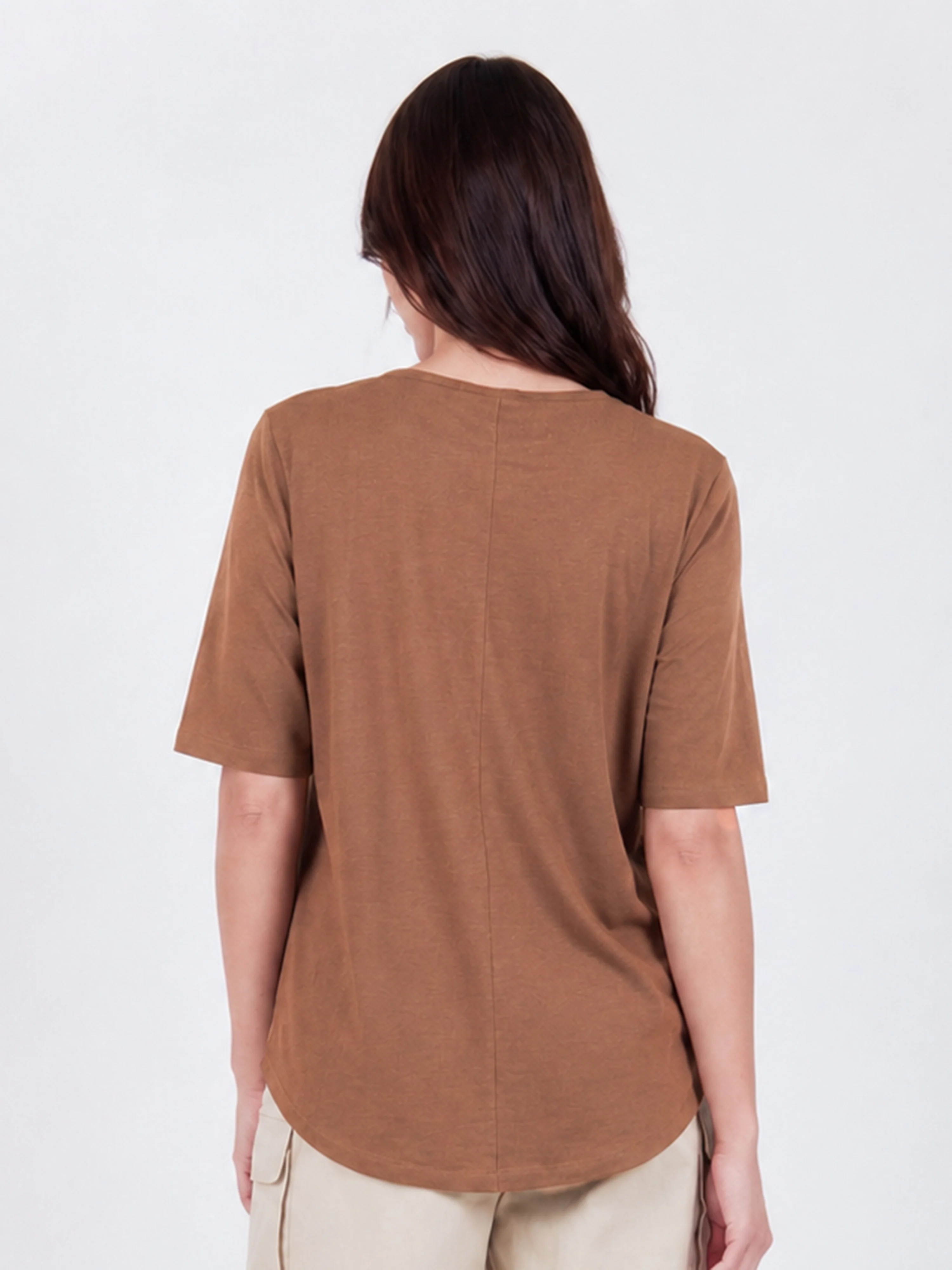 OAKLEE t-shirt - Marsala - Image 5
