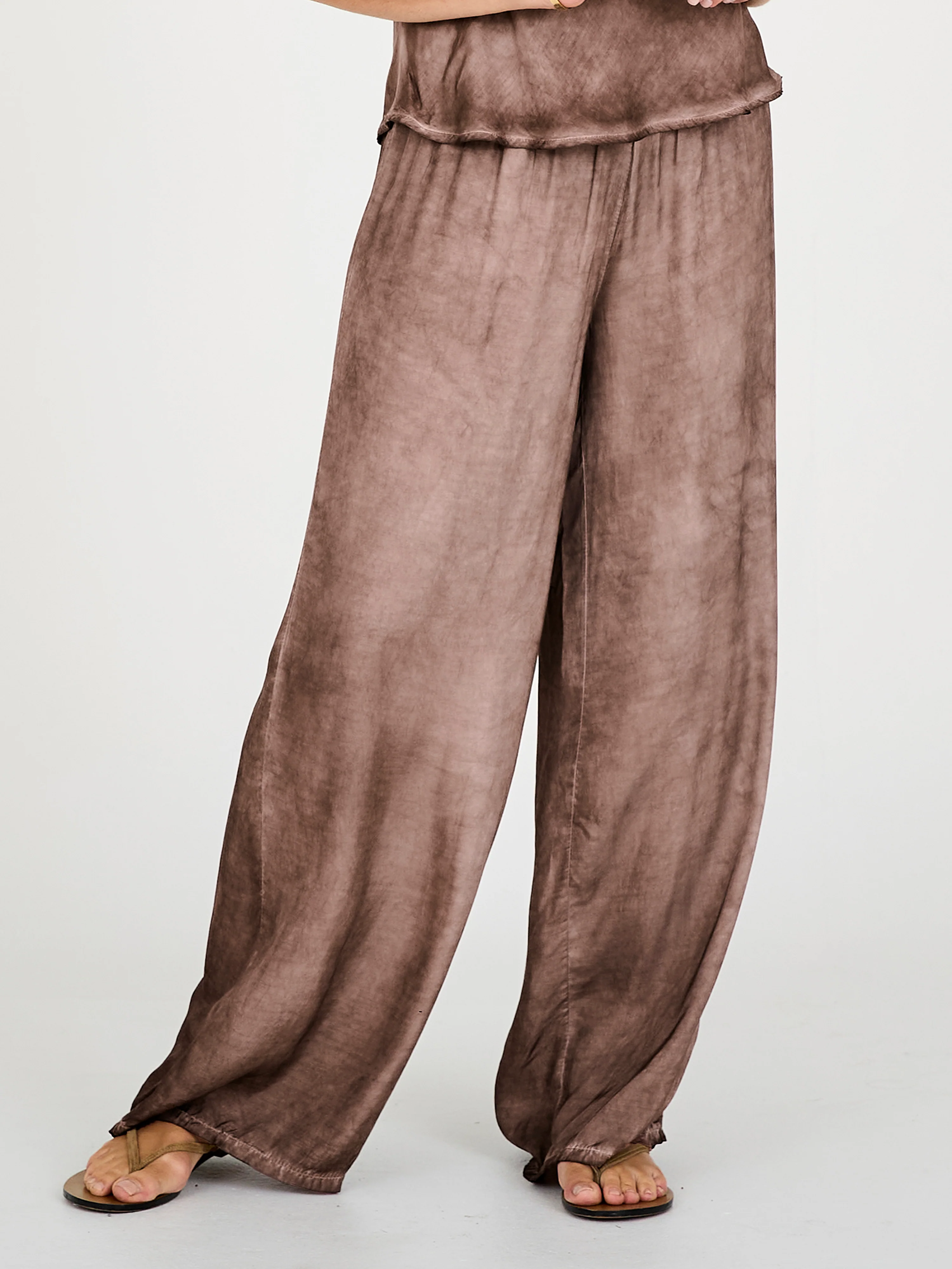 ZALLY trousers - Brown - Image 3