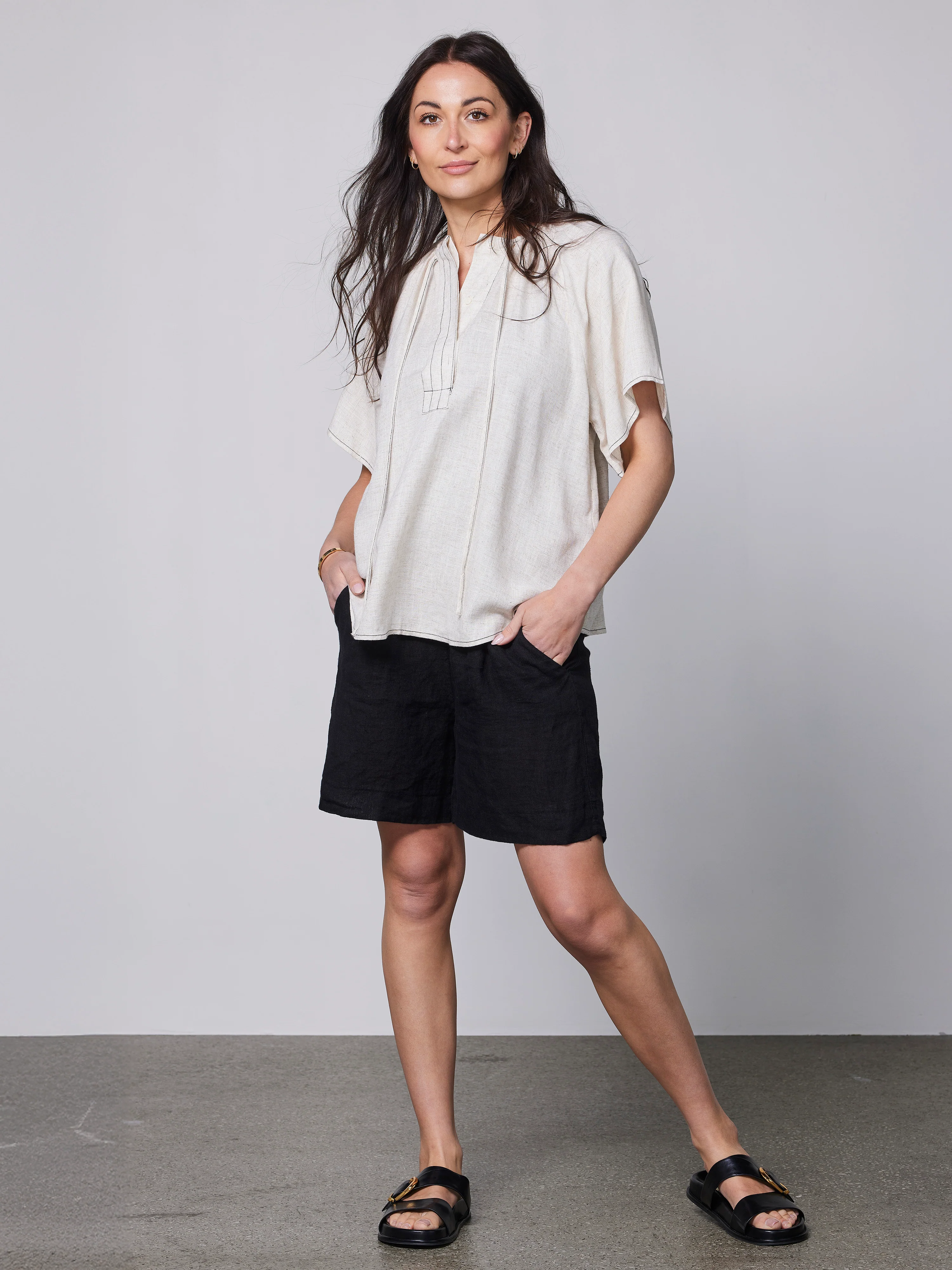 ZITA blouse - Sand - Image 4