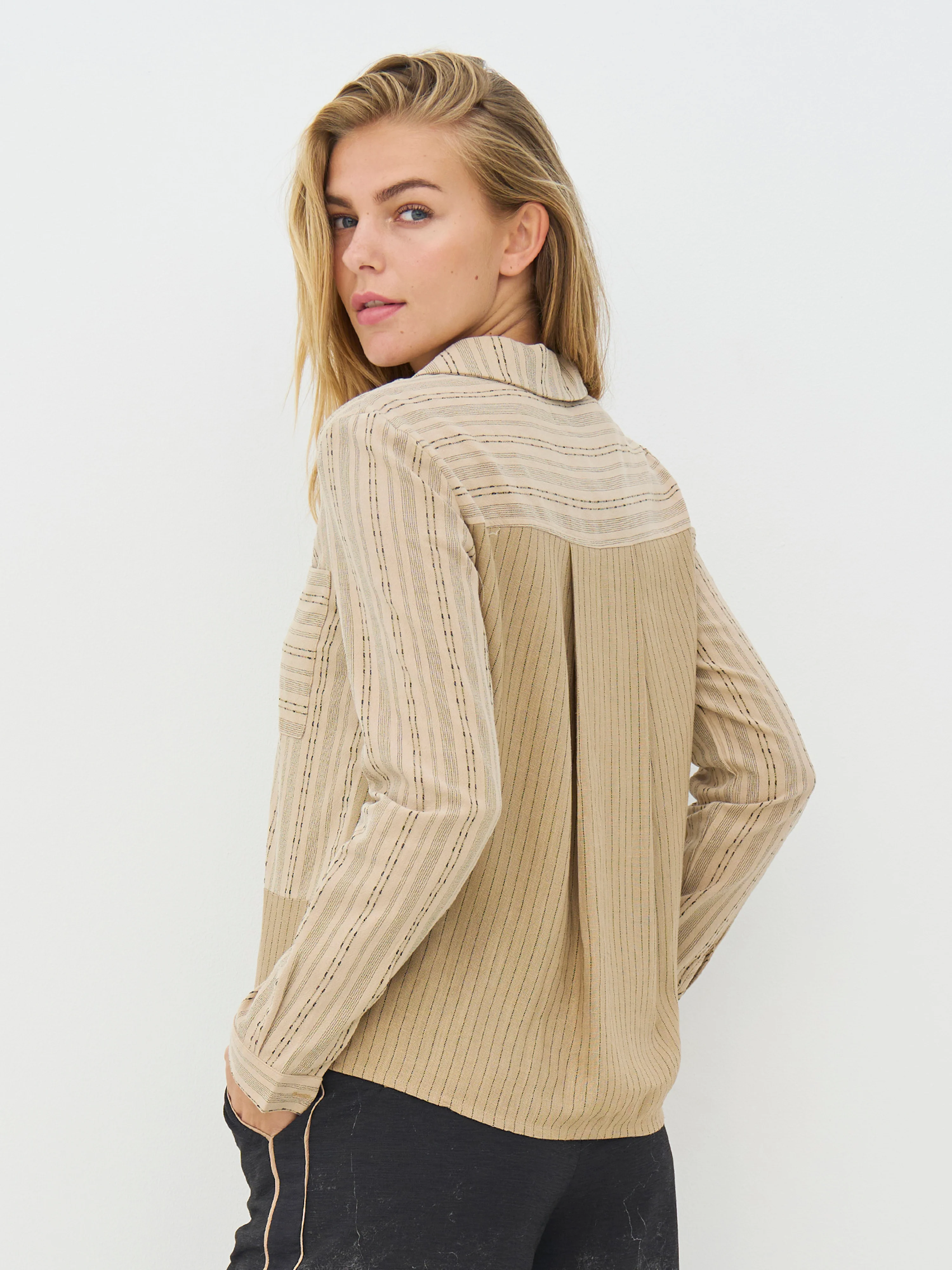CALINDA Shirt - Seasand mix - Image 4