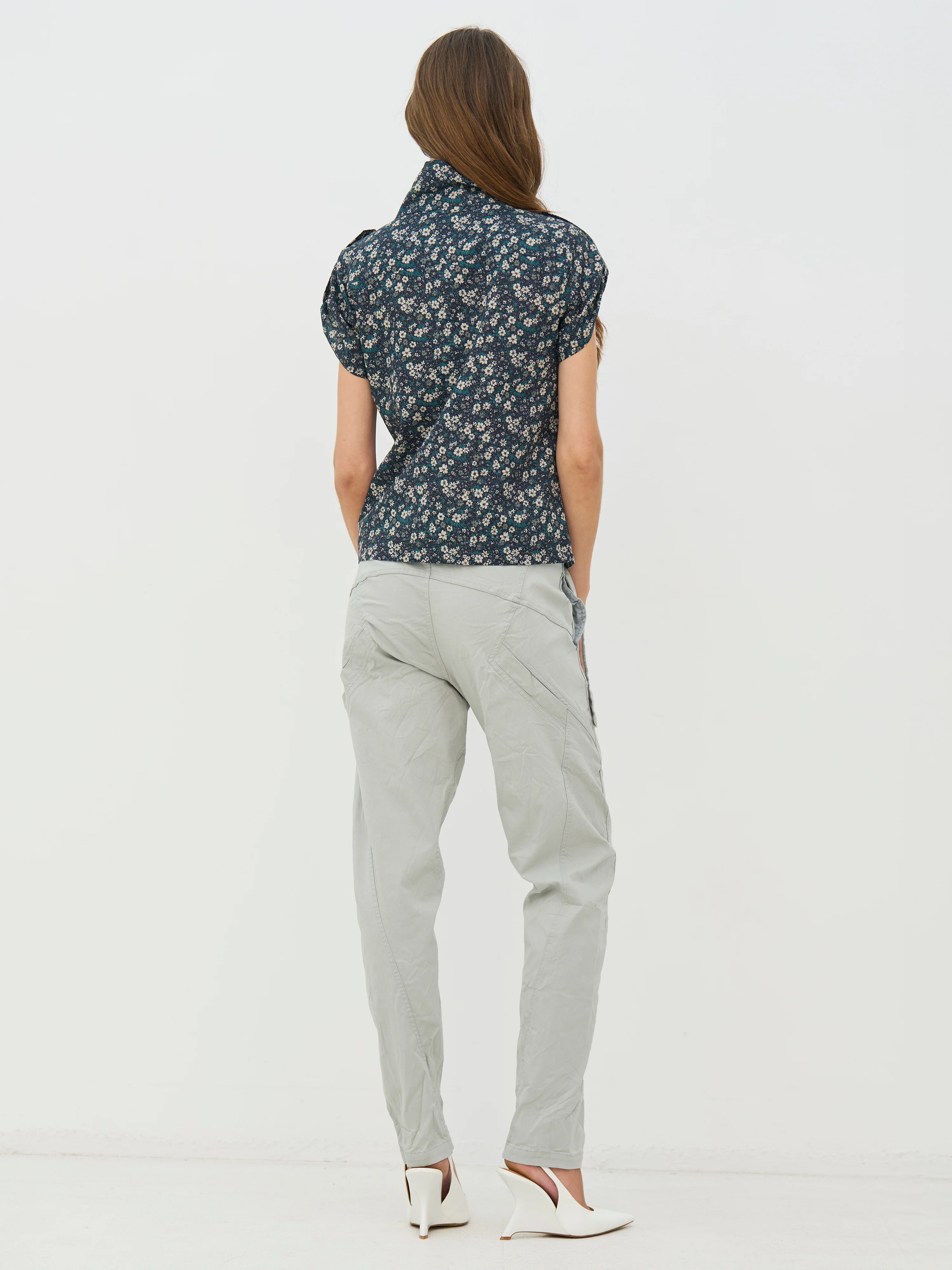 CALA JANE Trousers - Blue Mint - Image 5