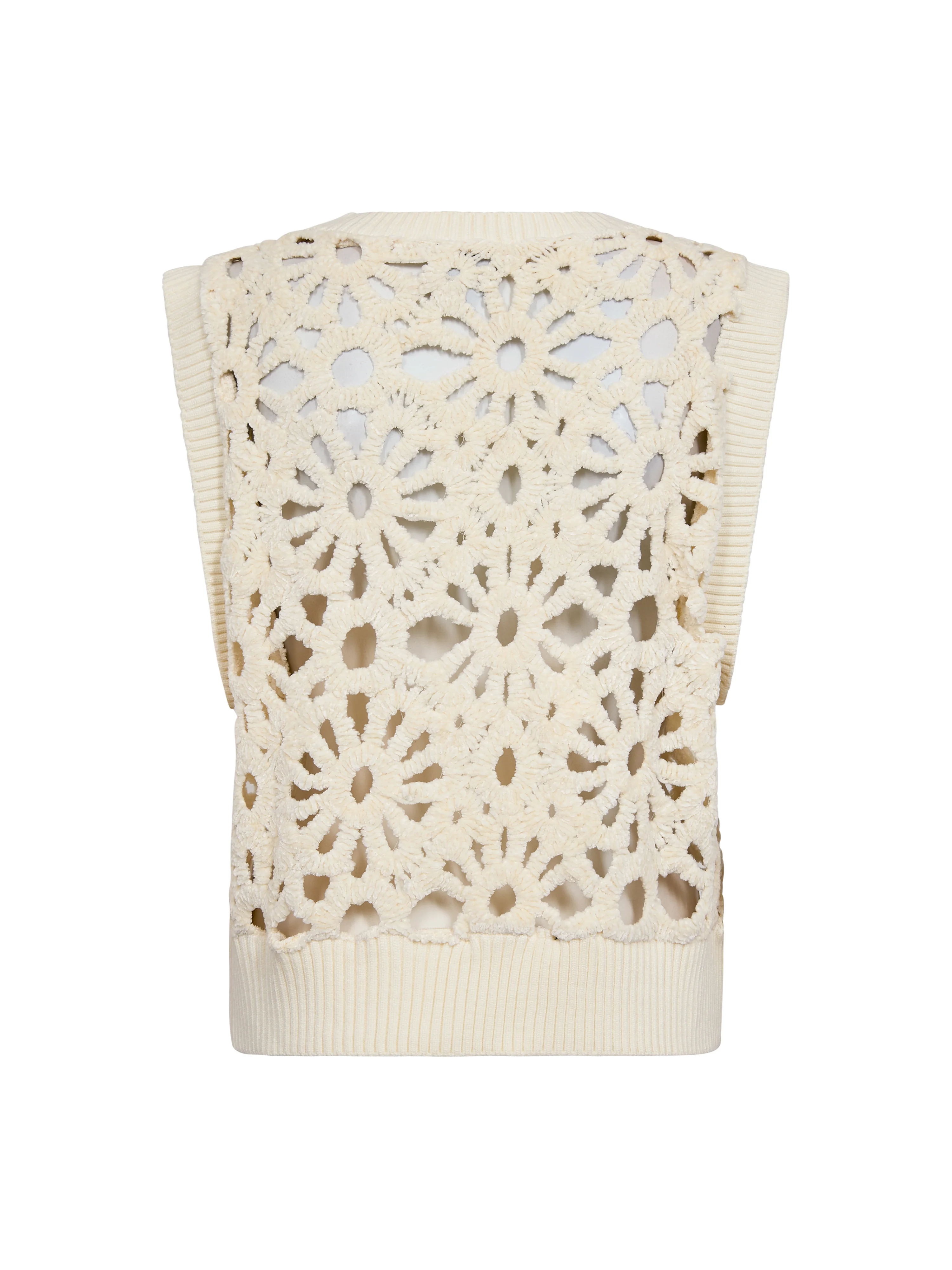 CELESTE Vest knit - Creme - Image 8