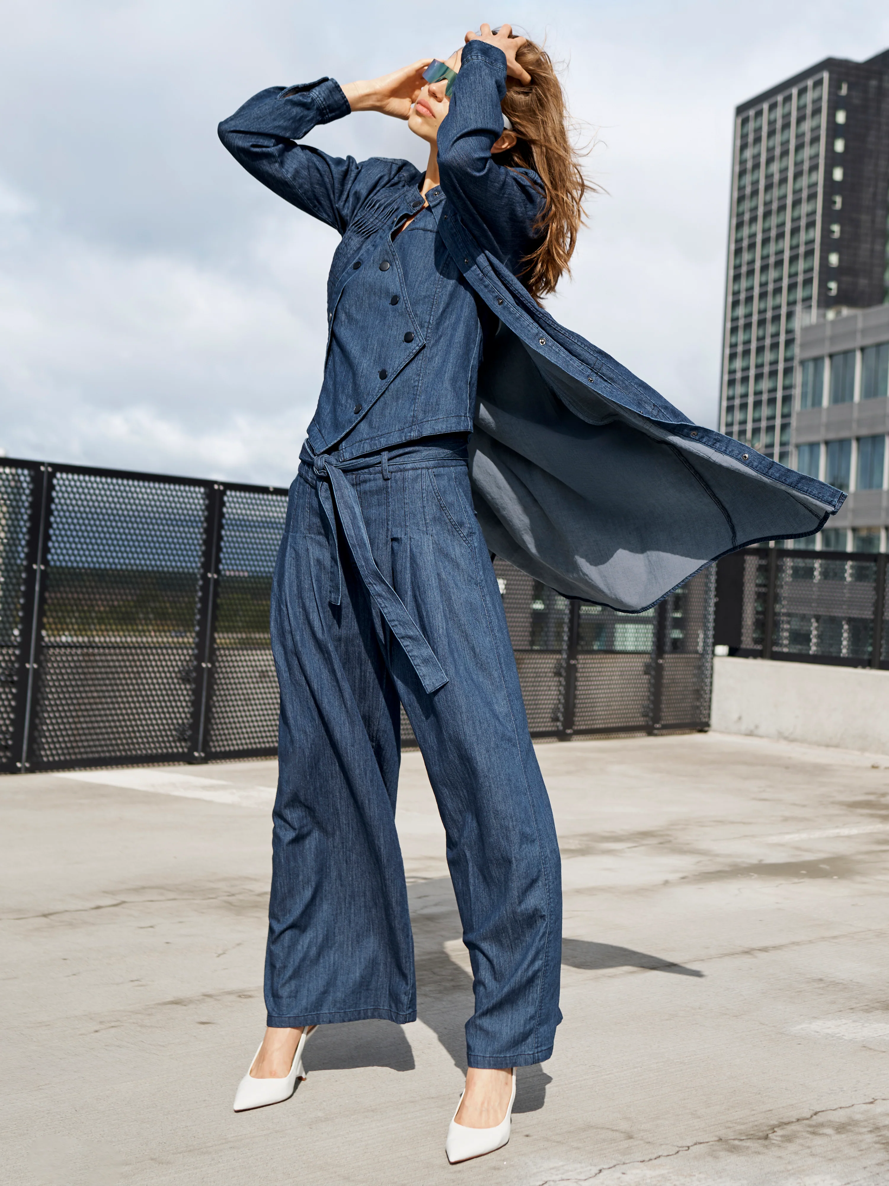 CARLENE Vest - Denim blue - Image 6