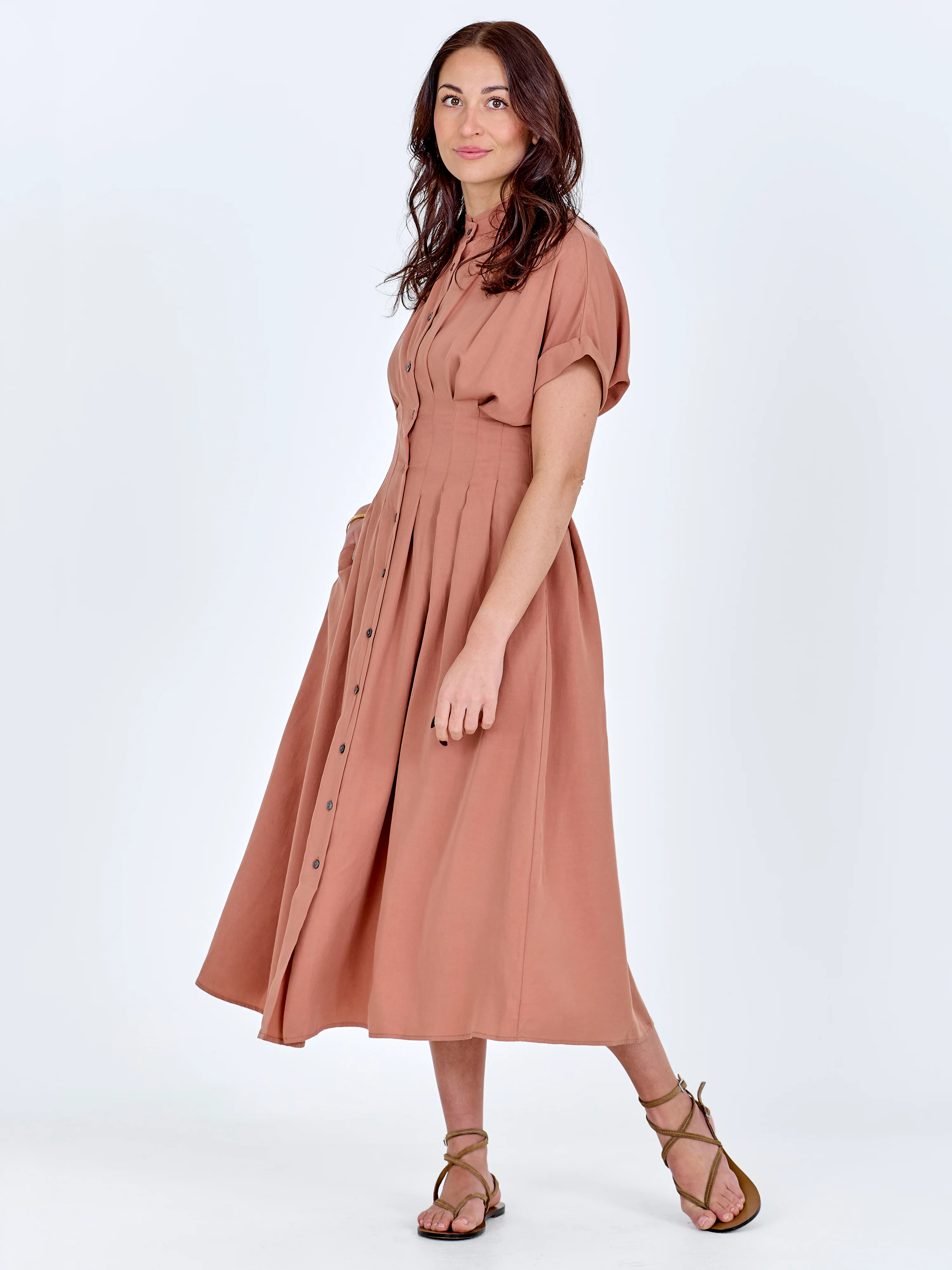 CAMBRIA Dress - Marsala - Image 2