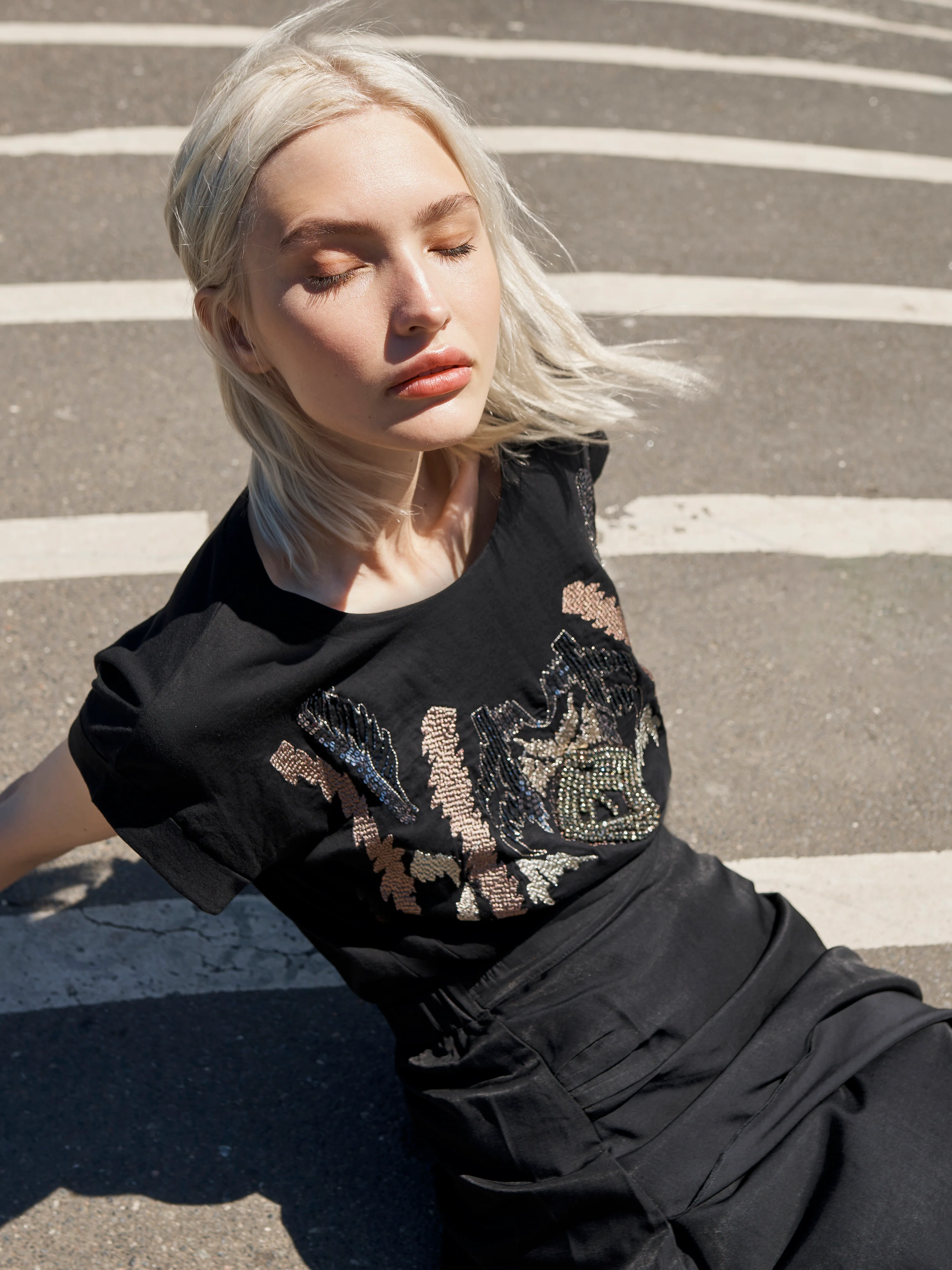 CLARISSA Tee - Marsala mix - Image 6