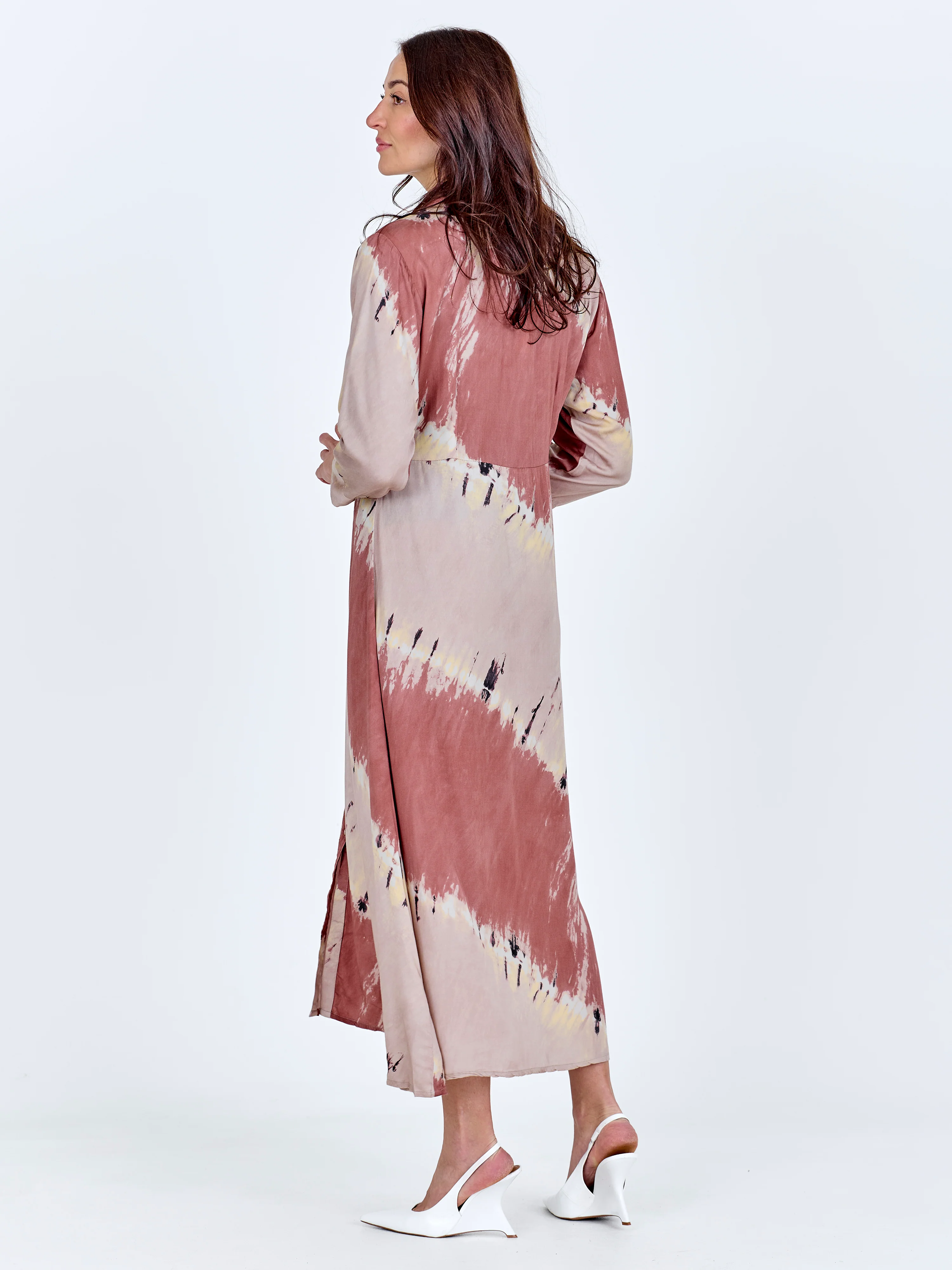 Cedar Tunic dress - Marsala mix - Image 4