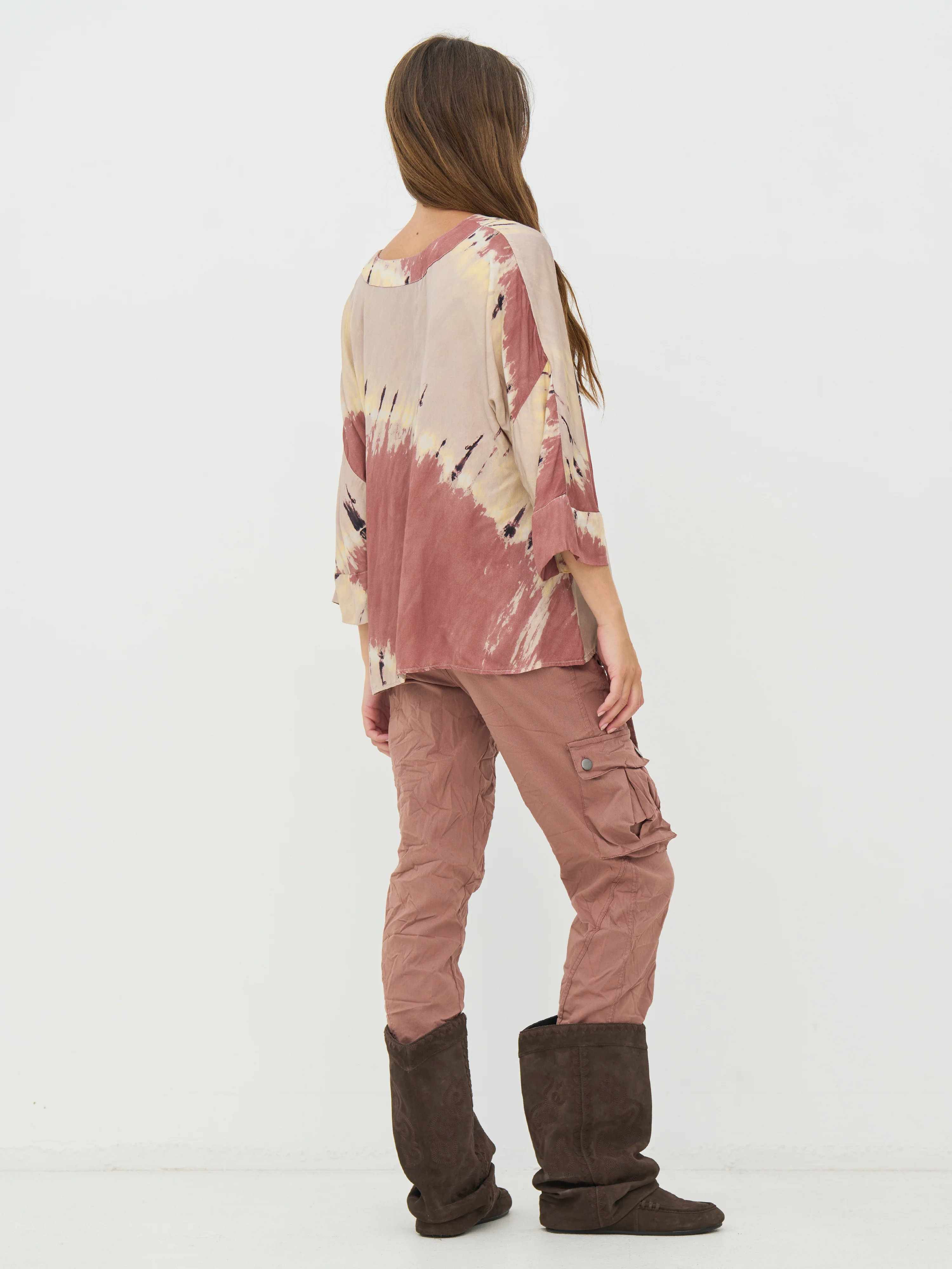 CEDAR Blouse - Marsala mix - Image 5