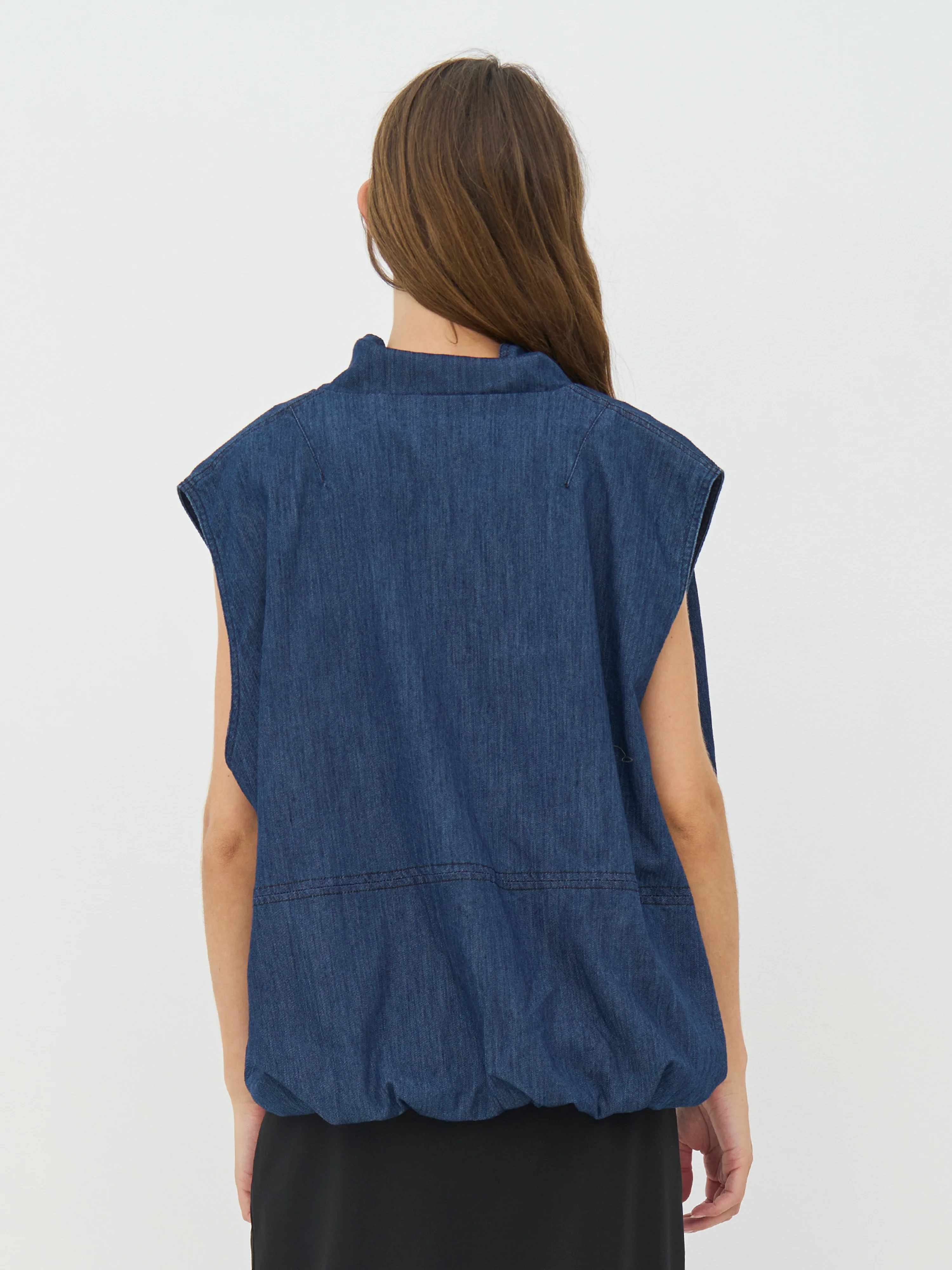 CECIL Vest - Denim blue - Image 6