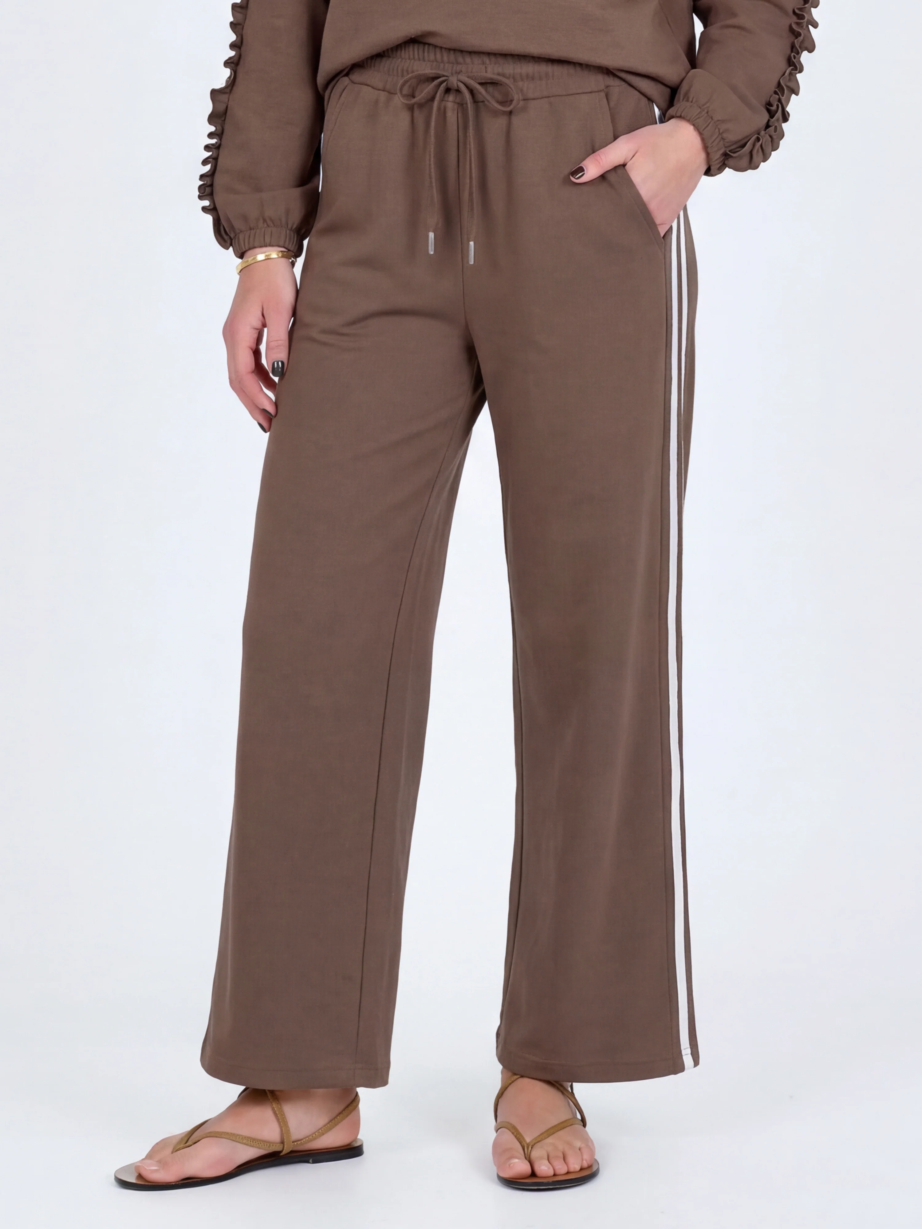 CAMILLE Trousers - Brown Mix - Image 4