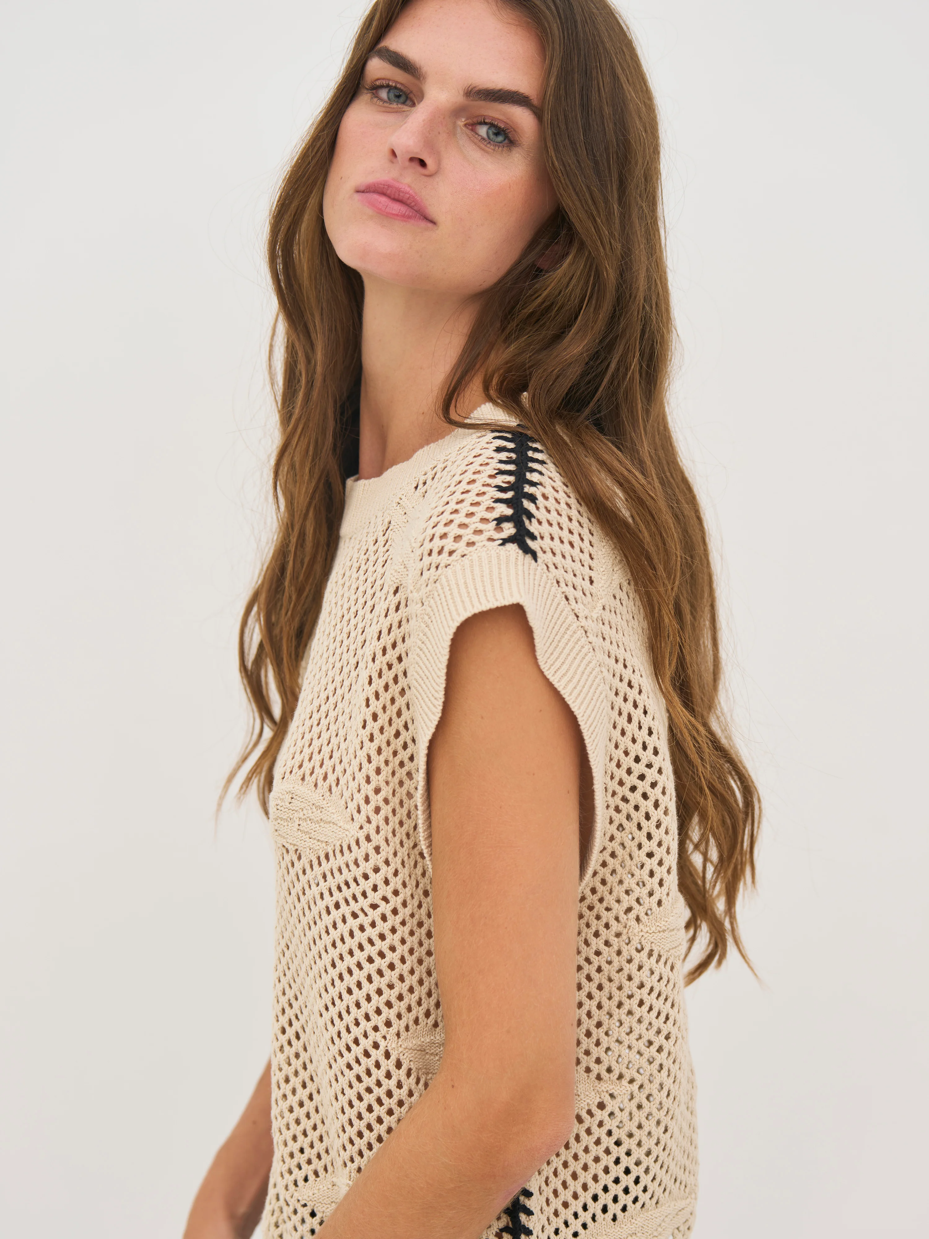 DEA Top knit - Bone - Image 4