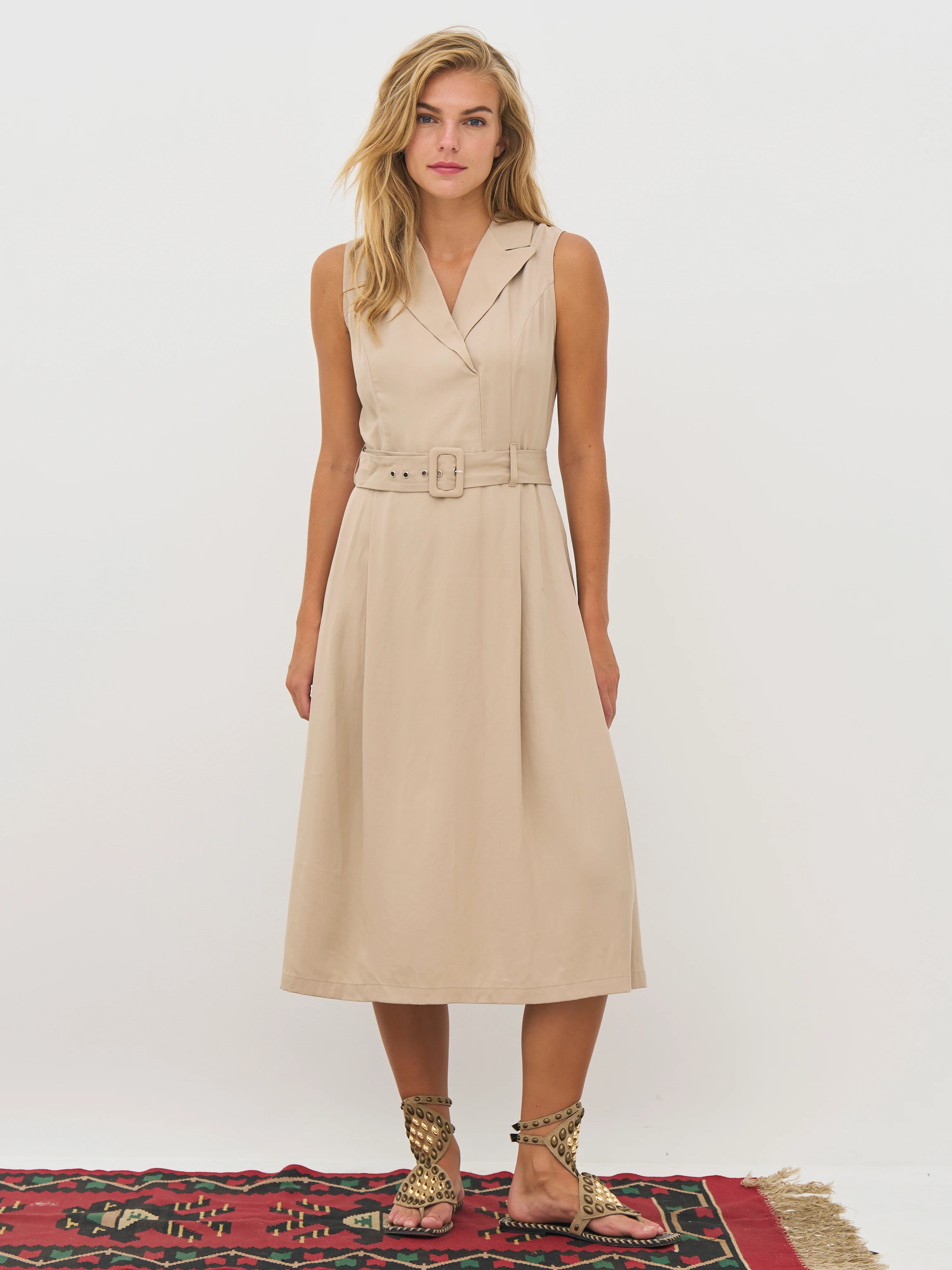DEVIN Dress belt - Seasand - Image 2