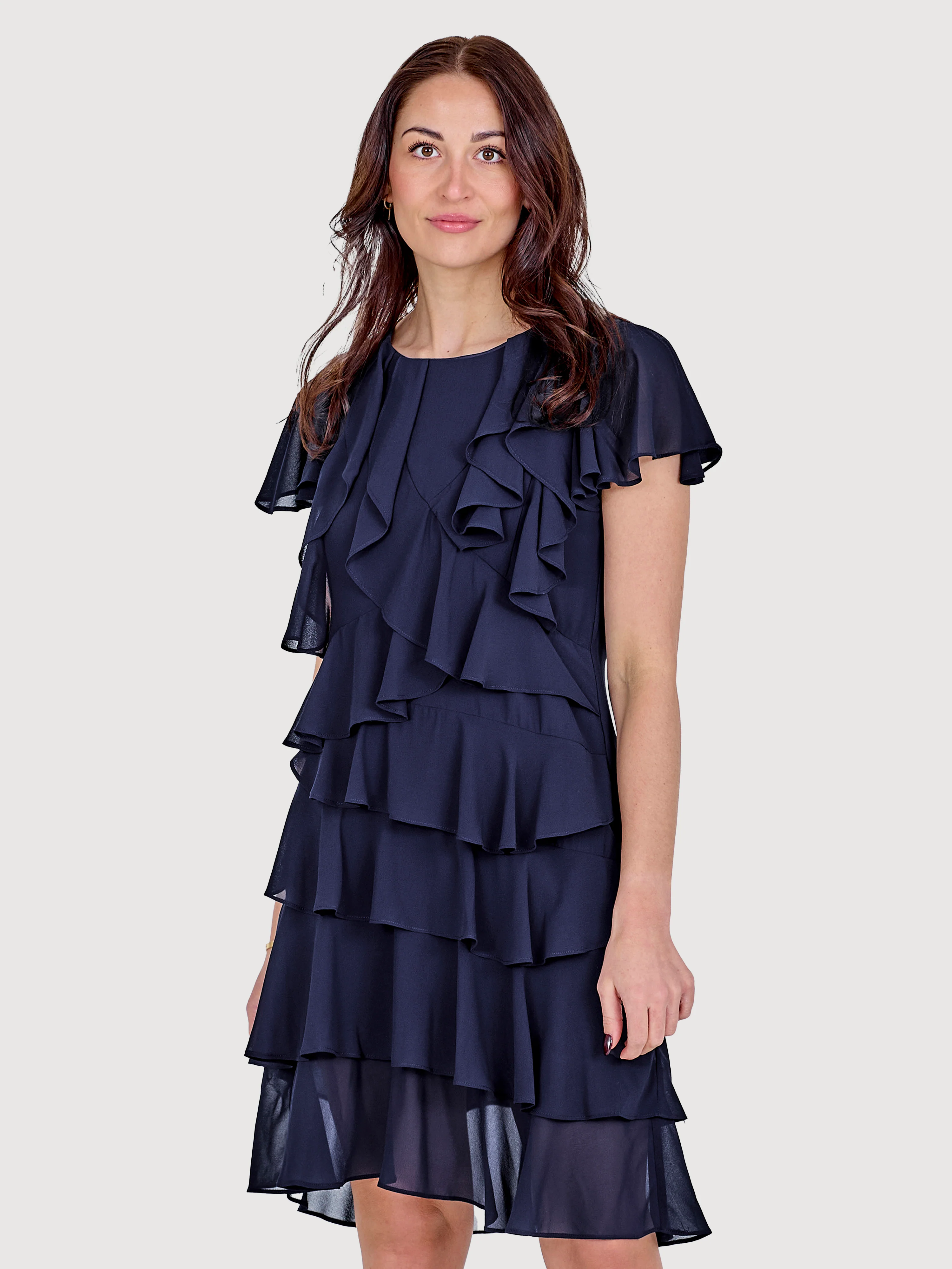 DOT Dress - Navy - Image 3