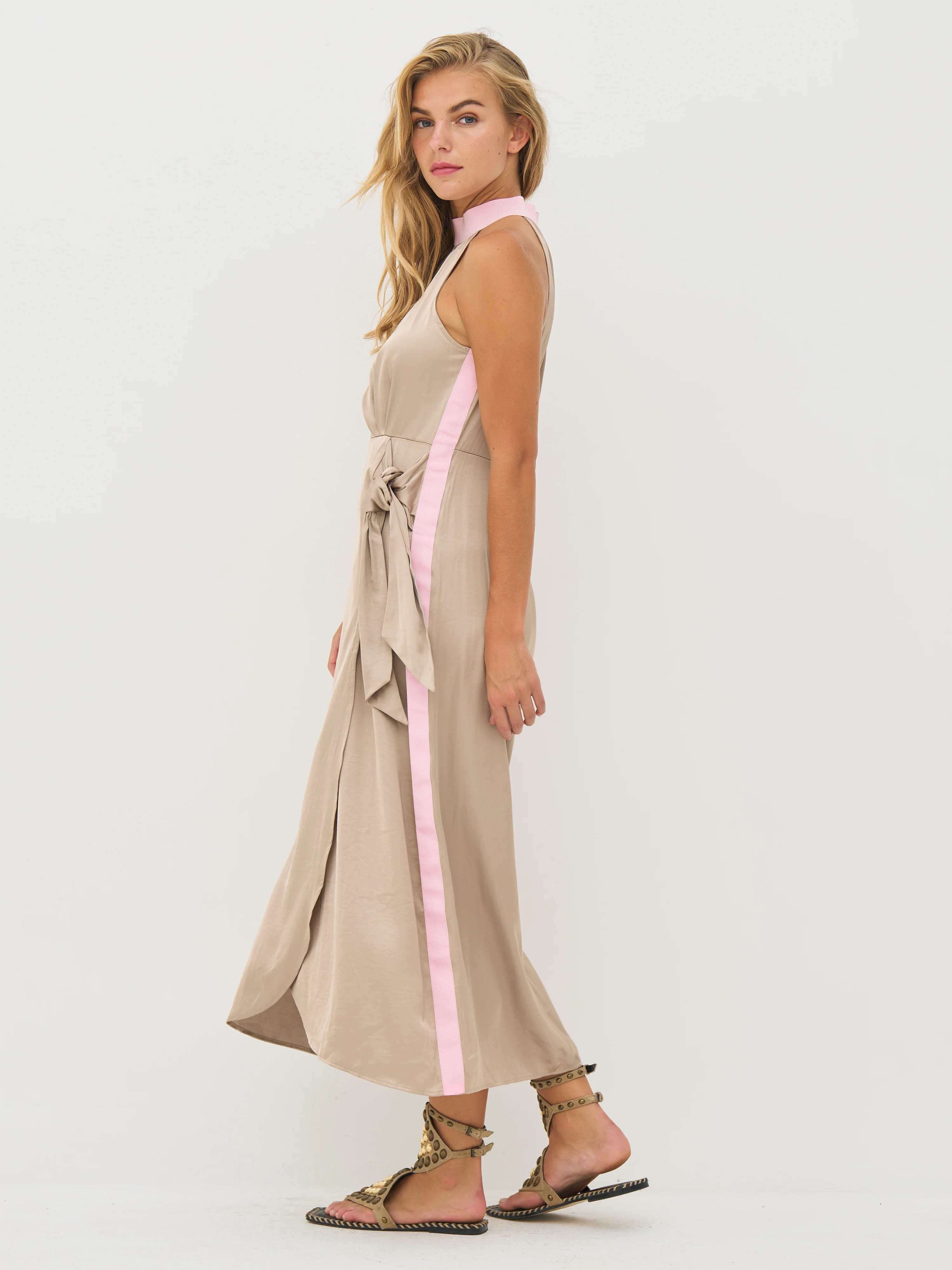 DIEM Party Dress - Pink mix - Image 5