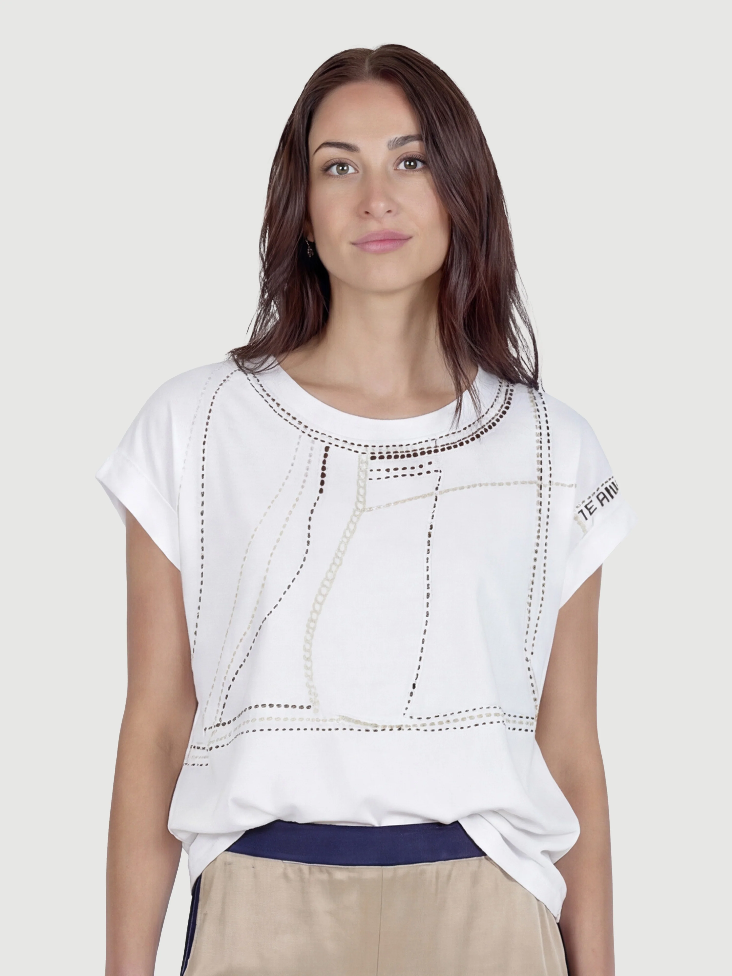 DACIA Tee - Navy Mix - Image 2